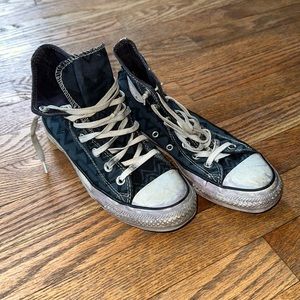 Well-loved converse high-tops